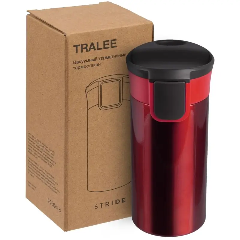 Термостакан Tralee, красный Термостакан Tralee, красный