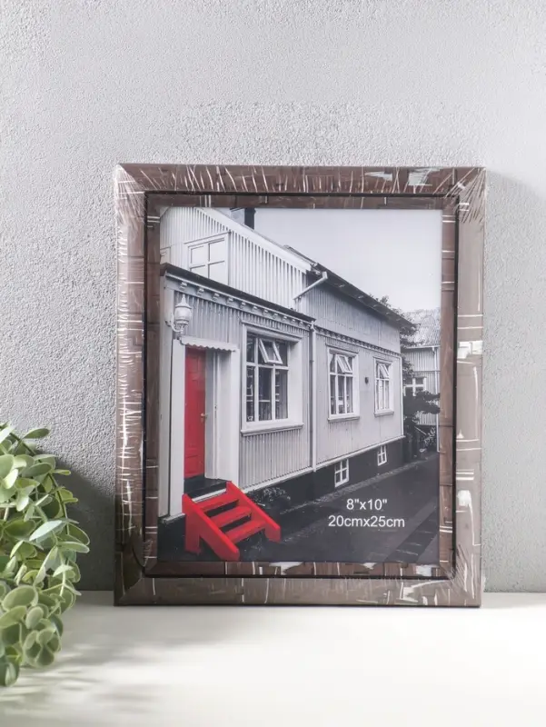 Фоторамка пластик 20х25 см "Моррис" тёмно-коричневый 29,8х25х2 см