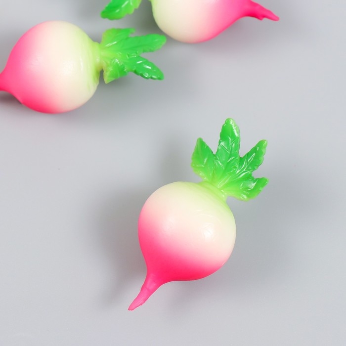 Декор для творчества PVC Декор для творчества PVC "Редиска" 5,3х2,5х2,3 см