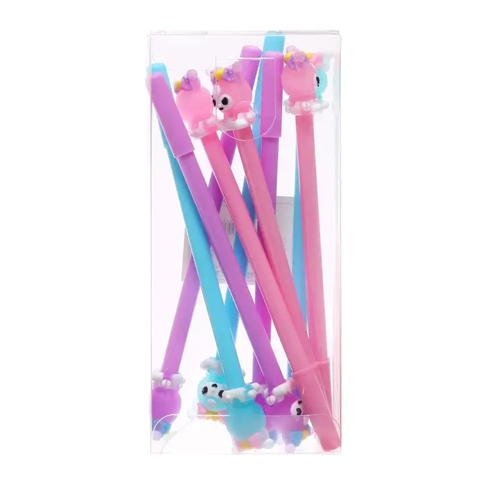 Ручка - прикол гелевая &laquo;Милашка&raquo;, синий стержень, МИКС