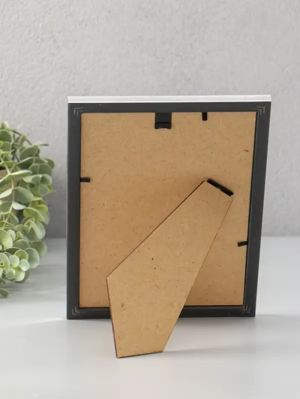 Фоторамка для фото 15х21 см "Oframe", пластик, серебро, (пластик экран)