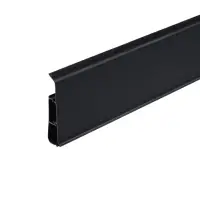 Плинтус напольный &laquo;Деконика&raquo;, 2200&times;85 мм, цвет 007 чёрный