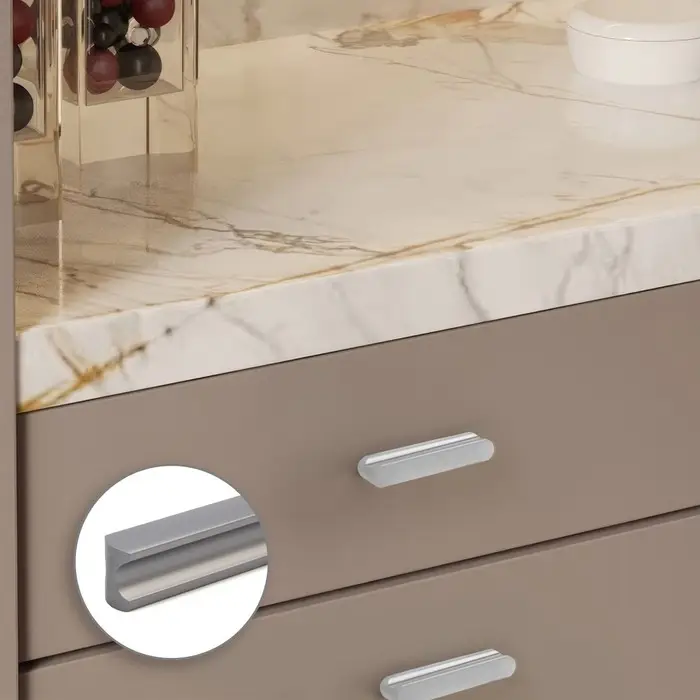 Ручка-скоба CAPPIO RSC022, алюминий, м/о 64 мм, цвет графит Ручка-скоба CAPPIO RSC022, алюминий, м/о 64 мм, цвет графит