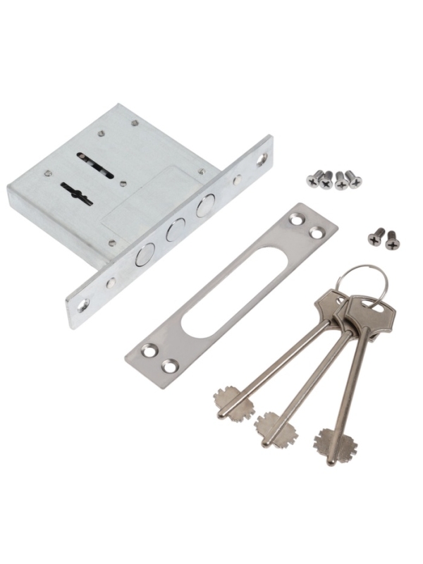 Замок врезной LOCKLAND, для металлических дверей, сувальдный механизм Замок врезной LOCKLAND, для металлических дверей, сувальдный механизм