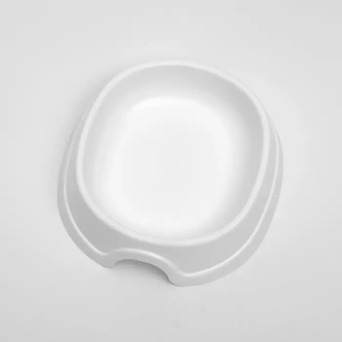 Миска №1 Миска №1 "Нулевка" 200 мл, 13,5 х 12,5 х 3 см, белый перламутр
