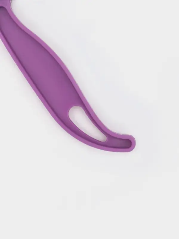 Овощечистка Доляна &laquo;Волна&raquo;, 14 см, фиолетовая