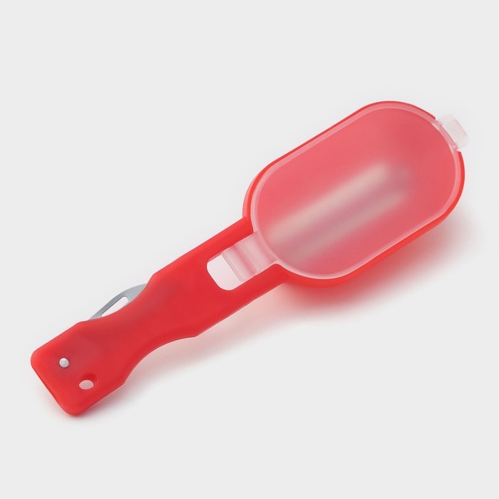 Рыбочистка многофункциональная Доляна «Комфорт», 3 в 1, 19 см, с контейнером и ножом, цвет МИКС Рыбочистка многофункциональная Доляна «Комфорт», 3 в 1, 19 см, с контейнером и ножом, цвет МИКС