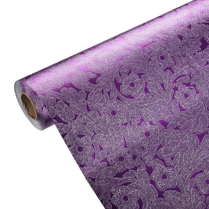 VETTA Пленка самоклеящаяся, 45см х 8м, ПВХ,&nbsp; блестящая "Цветы", 4 дизайна