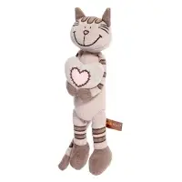 Мягкая игрушка &laquo;Кот Полосатик с сердцем&raquo;, 33 см
