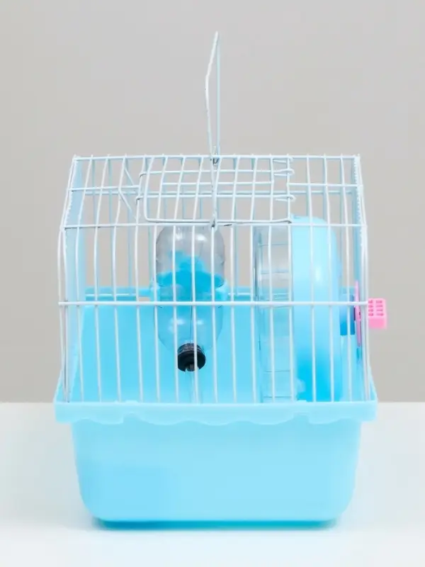 Клетка для грызунов &laquo;Пижон&raquo;, 23&times;17&times;17 см, голубая