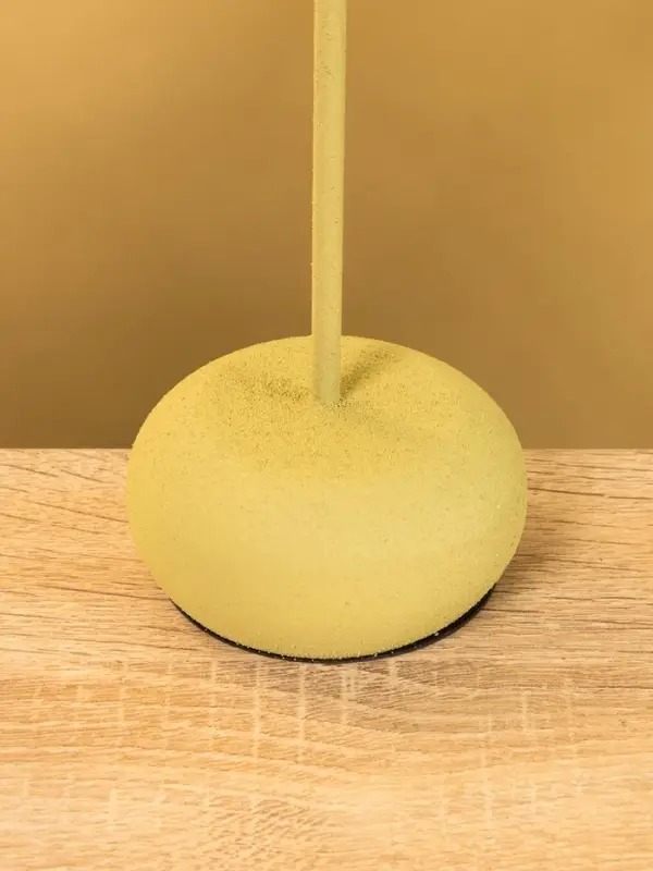 Подсвечник на 1 свечу текстурный  Подсвечник на 1 свечу текстурный "Оливковый" 8х8х25,5 см