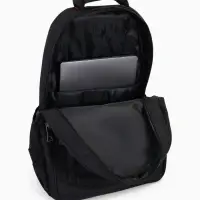 Рюкзак молодёжный, 2 отдела на молнии, 4 кармана, 37&times;17&times;54 см, чёрный