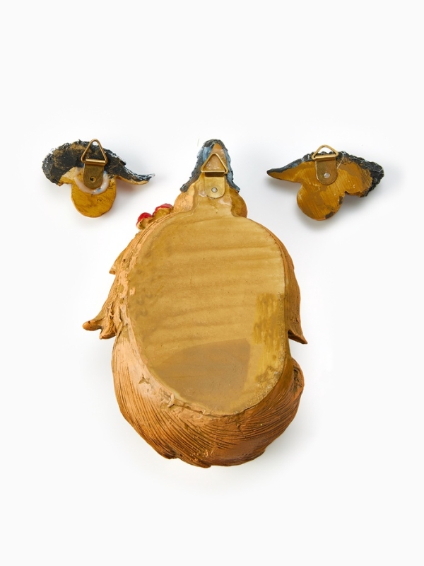 Набор декора на стену, для дома TAKE IT EASY «Лицо с грибами», панно, 6×4 см; 11×16×7 см Набор декора на стену, для дома TAKE IT EASY «Лицо с грибами», панно, 6×4 см; 11×16×7 см