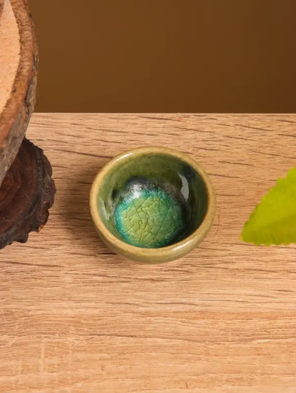 Соусник керамика, цв. светло-зелёный, 3,5х3,5х1,5 см Соусник керамика, цв. светло-зелёный, 3,5х3,5х1,5 см