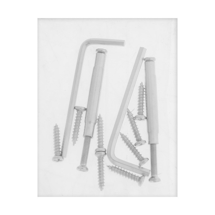 Ручка раздельная LOCKLAND 001 GR, цвет графит