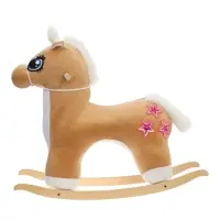Качалка &laquo;Лошадка: Звёздочка&raquo;, не музыкальная, цвет бежевый