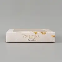 Коробка подарочная с окном &laquo;Счастье в тебе&raquo;, 20&times;20&times;4 см, самосборная