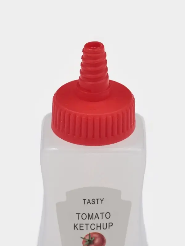 Бутылки для соуса &laquo;Мини&raquo;, набор 2 шт., 24 мл, 7.3&times;3&times;2.2 см, пластик, прозрачные, наклейка МИКС