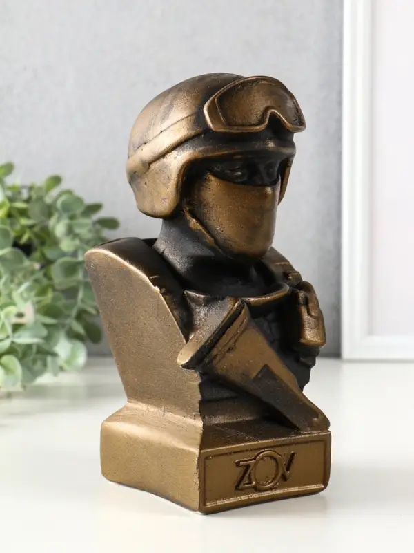 Статуэтка СВО "Воин", 20х9х10,5 см