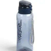 Бутылка для воды SPORT, 800 мл, 23&times;7.6&times;4.8 см, серая