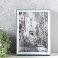 Фоторамка пластик 15х20 см "Данте" голубая лагуна 20,8х15,8х2,5 см