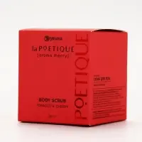 POETIQUE Скраб для тела "Вишня и табак", 250 гр