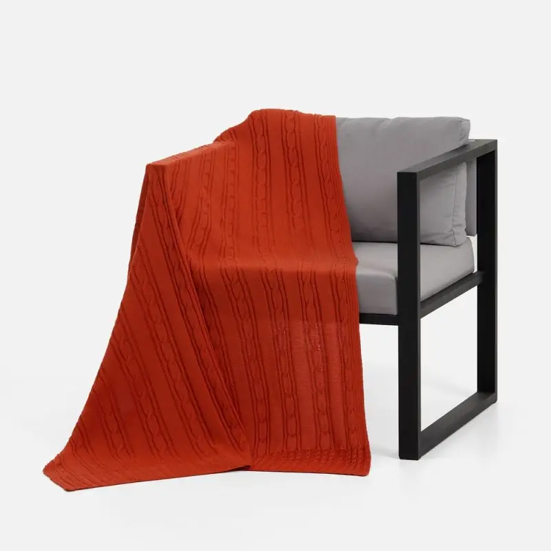 Плед Remitti, оранжевый (морковь) Плед Remitti, оранжевый (морковь)