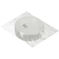 Тарелка одноразовая d=165мм, белая, ПС 2400 шт/кор (1273207)