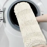 Коврик для дома LaDо́m, букли, плотность 1900 г, 50&times;80 см, белый