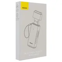 Картридер Lite Series adapter SD/TF на USB Baseus gray WKQX060013