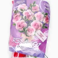 Набор для творчества цветы из пушистой проволоки букет, розы