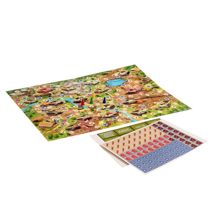 Настольная игра «Танки, в бой!», с карточками Настольная игра «Танки, в бой!», с карточками