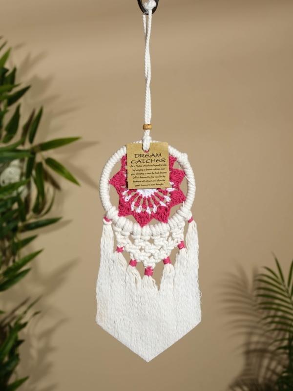 Ловец снов Ловец снов "Красный цветок" 12х33 см.