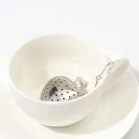 Ситечко для чая Доляна &laquo;Сердце&raquo;, 5 см, нержавеющая сталь