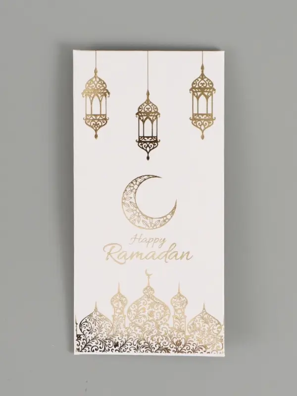 Конверт для денег «Рамадан», тиснение, 16,5 х 8 см Конверт для денег «Рамадан», тиснение, 16,5 х 8 см