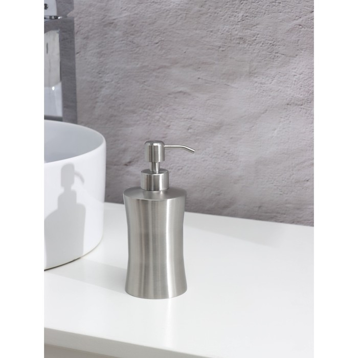 Дозатор для жидкого мыла Штольц Stölz, 400 мл, нержавеющая сталь Дозатор для жидкого мыла Штольц Stölz, 400 мл, нержавеющая сталь