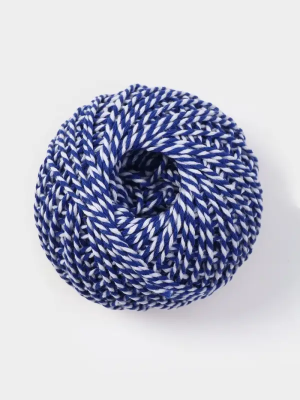 Шпагат хлопчатобумажный, 60 м, цвет МИКС