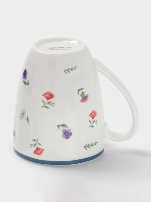 Кружка Кружка "Романс" 400 мл, 12,3х9х10,5см