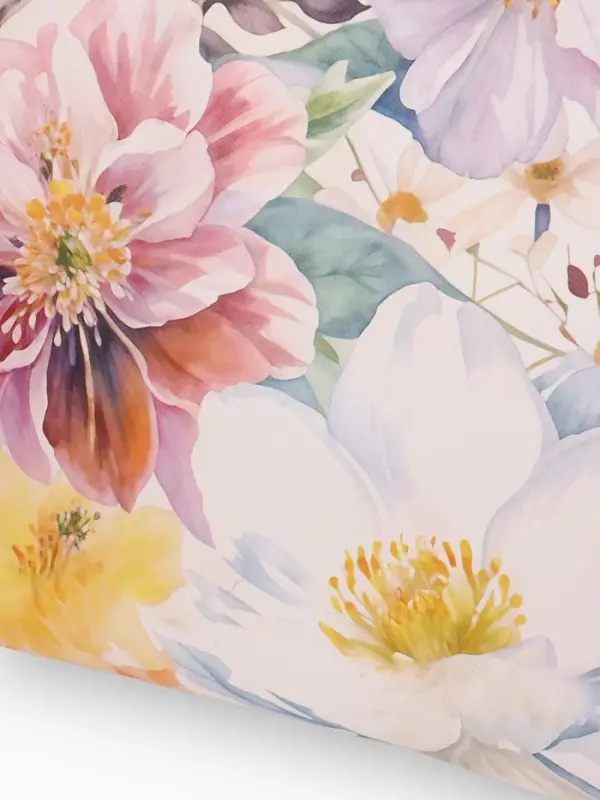 Сумка для покупок &laquo;Цветы&raquo;, многоразовая, разноцветная