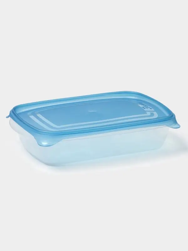 Набор контейнеров для хранения еды Darel plastic &laquo;Трио&raquo;, 3 шт., 700 мл, пластик, прозрачный, крышка МИКС
