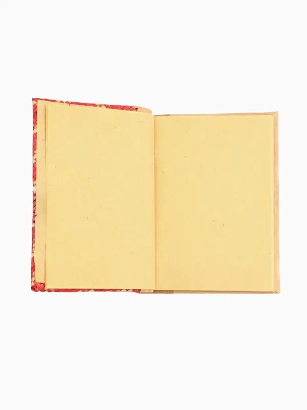 Записная книжка плетёная, 48 листов, 17×22×2 см, бежево-розовая Записная книжка плетёная, 48 листов, 17×22×2 см, бежево-розовая