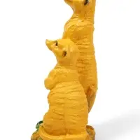 Садовая фигура из гипса &laquo;Сурикаты&raquo;, 36.5&times;14&times;22 см