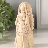 Статуэтка "Берегиня  манилка на любовь" 13х5 см, цвет бежевый с эф. состаривания