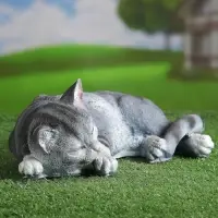 Садовая фигура из полистоуна &laquo;Кот Кузя&raquo;, 13&times;24&times;40 см