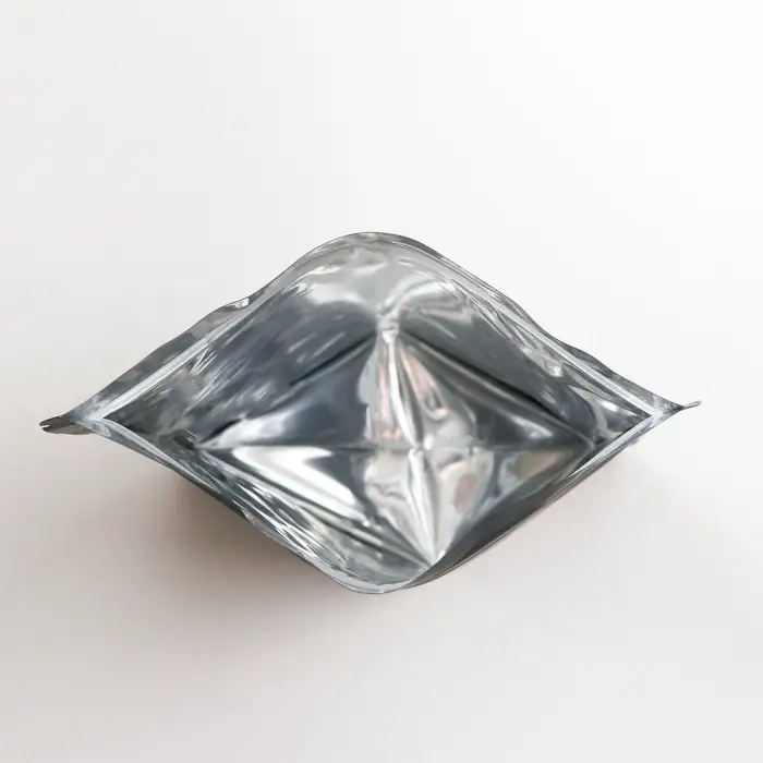 Пакет дой - пак, матовый, чёрный с окном, 14&times;20&times;4 см