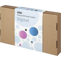 Набор канцелярский подарочный Attache Selection Digital черный