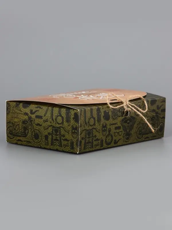 Подарочная коробка сборная &laquo;Мужская&raquo;, 16.5&times;11, 5&times;5 см