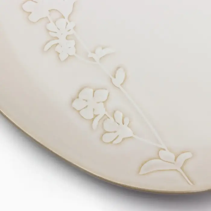 Тарелка плоская керамическая &laquo;Керамик&raquo;, d=23 см, ручная работа