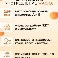 Масло облепиховое Vitamuno &laquo;Сибирское&raquo;, при заболеваниях ЖКТ, гинекологии, стоматологии, 100 мл