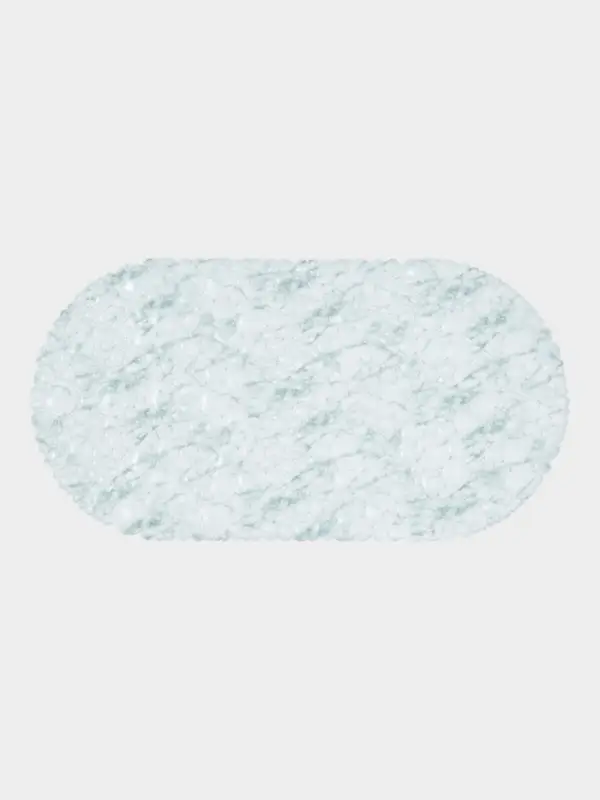 SPA-коврик для ванны 65х32 см "Мрамор", цвет белый